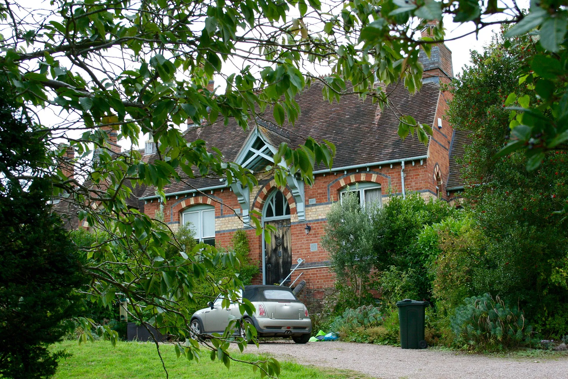 A small rural hospital building