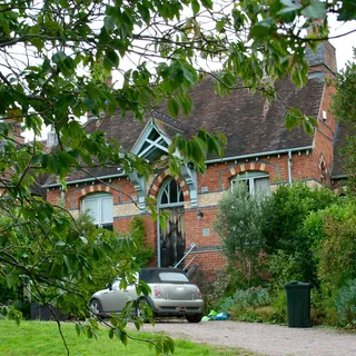 A small rural hospital building