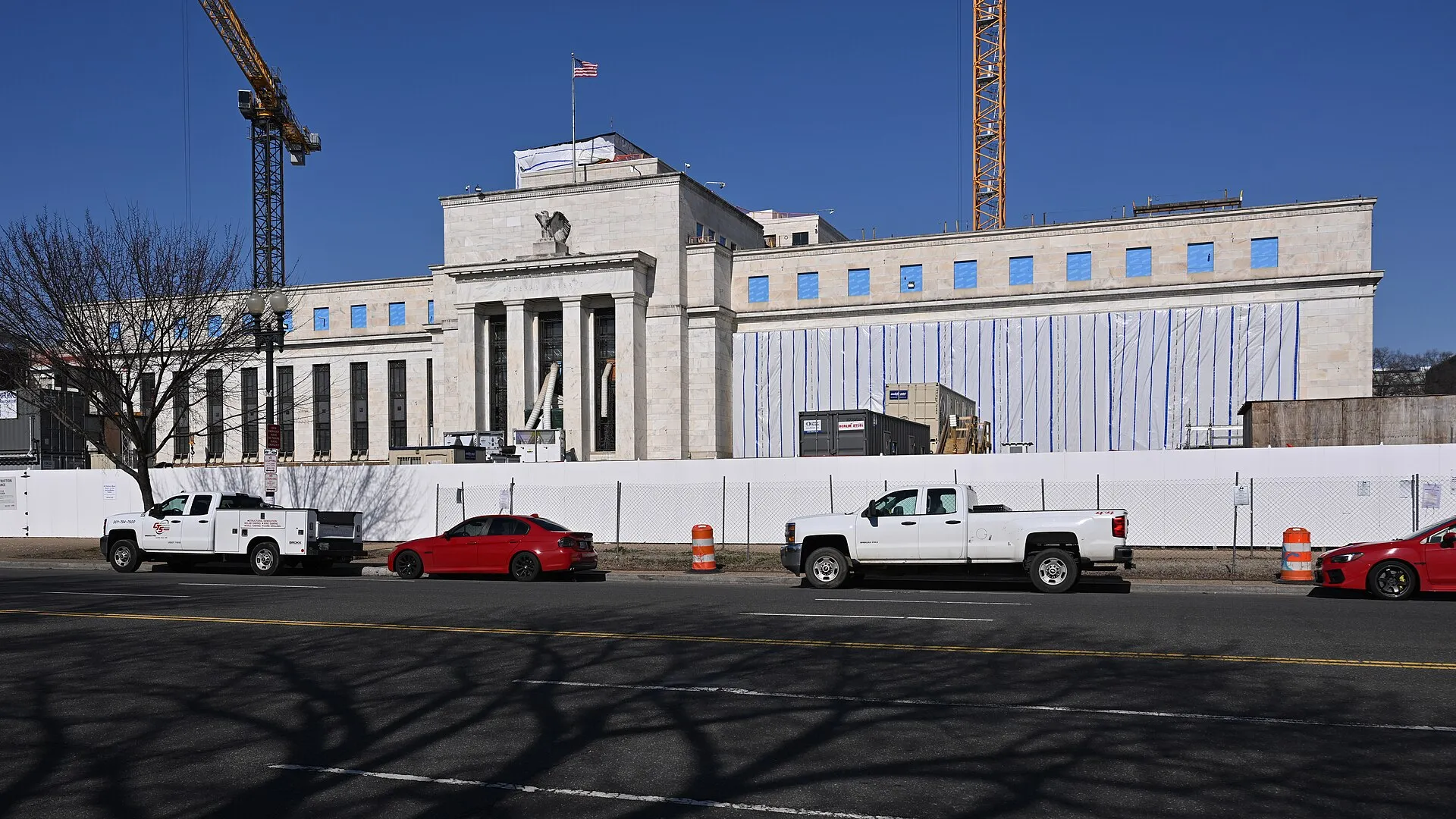 The Federal Reserve building in Washington DC