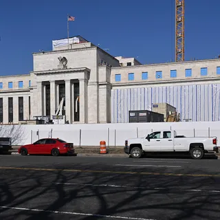 The Federal Reserve building in Washington DC